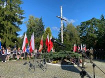 Poczet Sztandarowy na uroczystościach miejskich